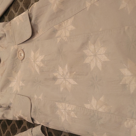 Vintage Alberto Makali Trench Sz 2 - Picture 2 of 7